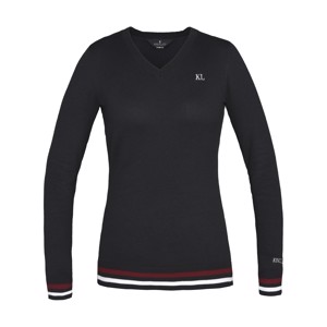 Kingsland Classic dame strikket V-neck bluse