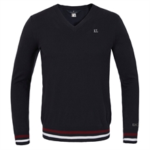 Kingsland Classic herre striktrøje v-neck 