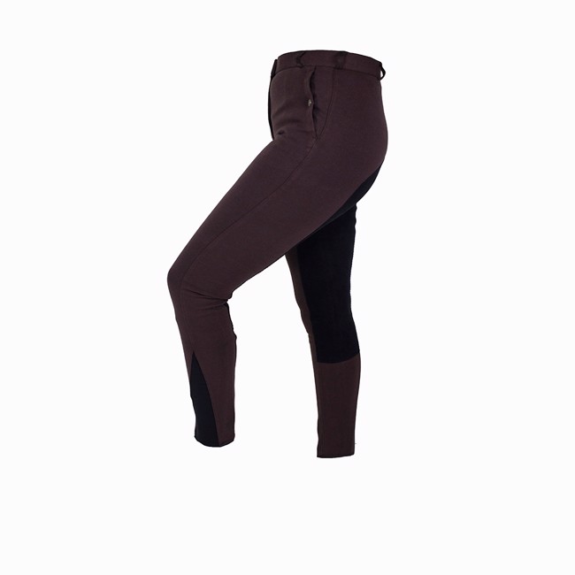 AB Dameridebukser med skinn back outlet