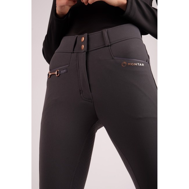 Montar Molly Rosegold Highwaist ridebukser  