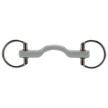 Beris Eggbutt tounge port med 6cm ringe