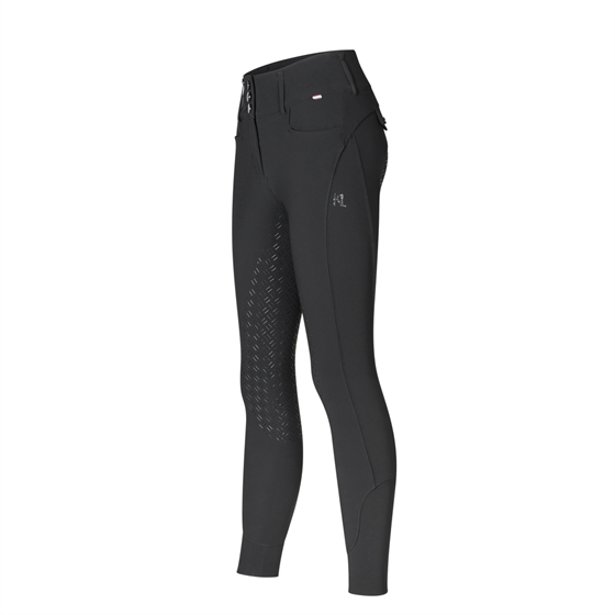Kingsland KLKimi A-shape midwaist dameridebukser fuldgrip 