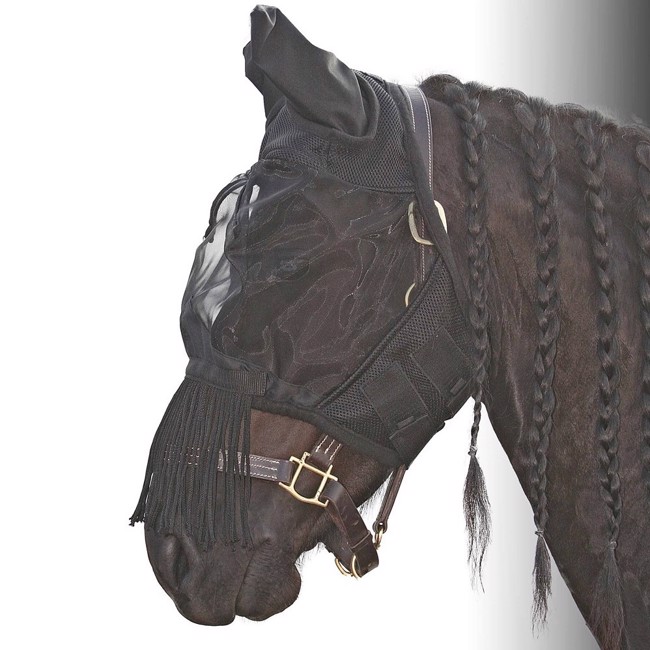 Harry\'s Horse Fluemaske med frynser