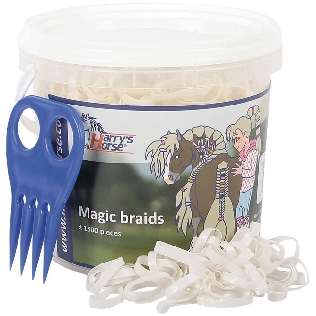 Harry\'s Horse Magic manelastikker i spand