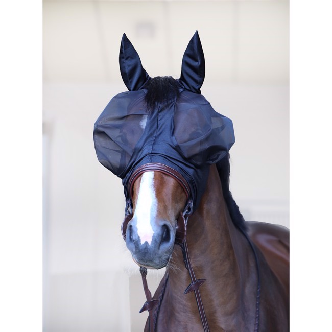 Kentucky Fly mask slim fit black 