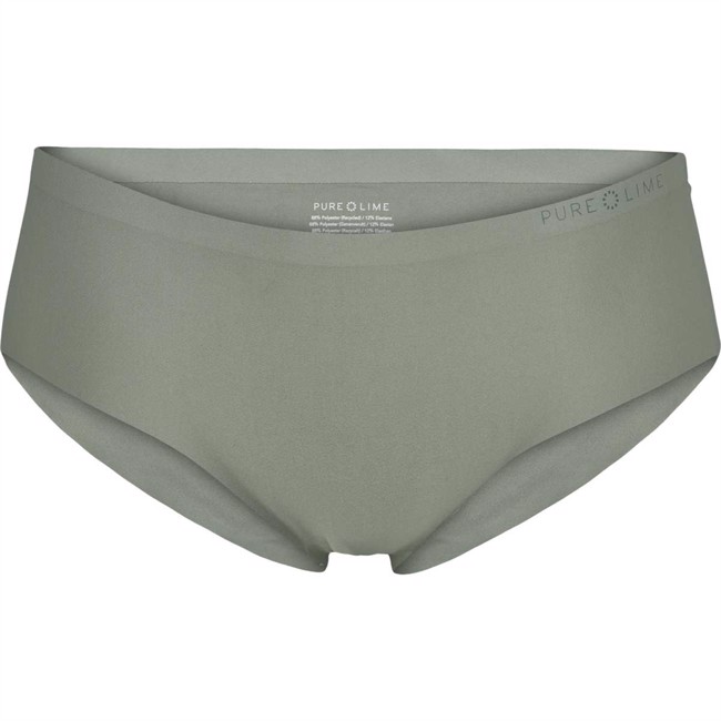 Pure Lime Invisible Microfiber Hipster 2 Pack