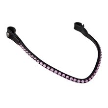 Montar FAIR Krystal Pandebånd Black læder