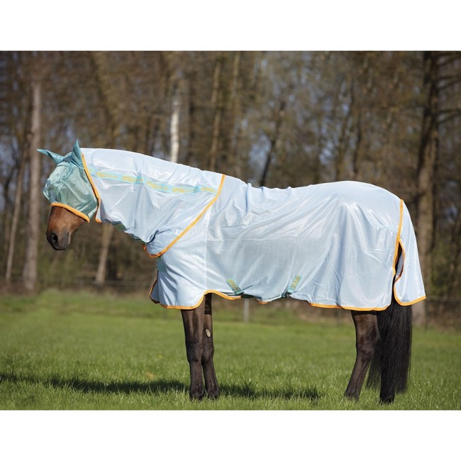 Horseware Amigo bug rug azure blue uden maske