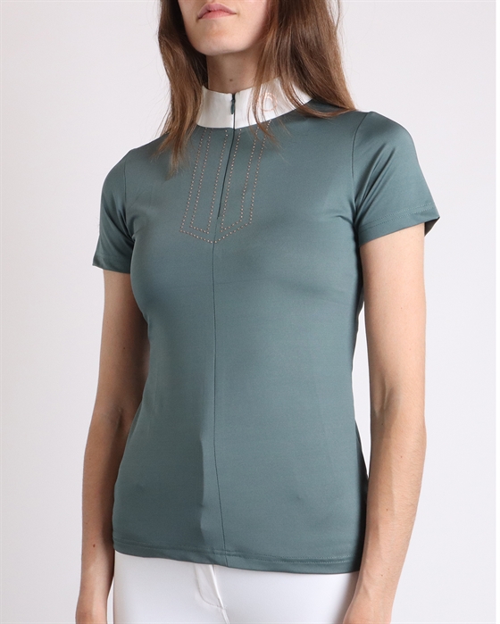Montar MoViolet stævnebluse Rosegold  