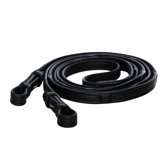 Eques Softy Covered Lædertøjler