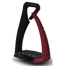 Black/Pearl Red Velvet