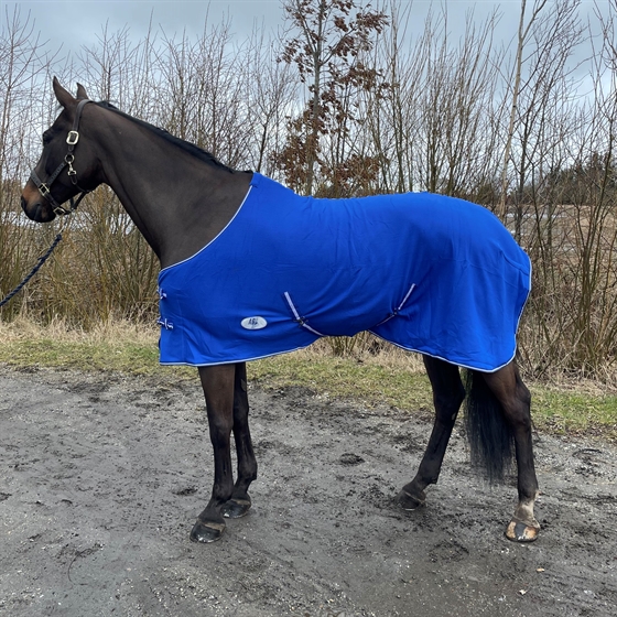 AB fleecedækken med gjorde Royal Blue