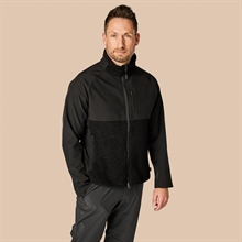 C'Mon Mens Teddy pile/softshell jakke 