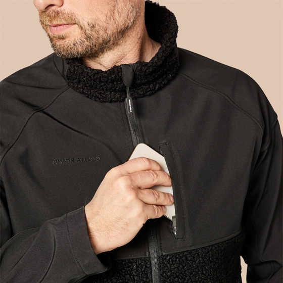 C\'Mon Mens Teddy pile/softshell jakke 