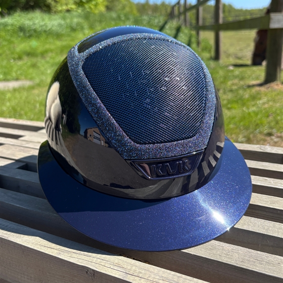 KASK Star Lady Pure Shine Navy Atlantic blue swarovski frame