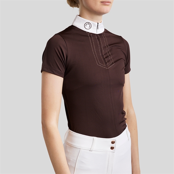 Montar MoViolet stævnebluse Rosegold  