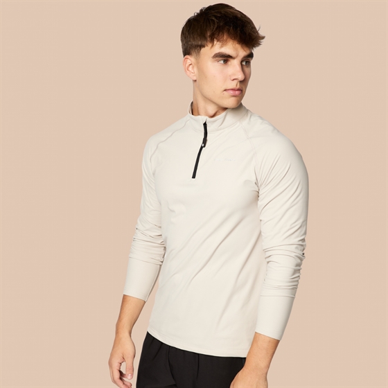 C\'Mon Mens Langærmet bluse1/4- lynlås med reflex