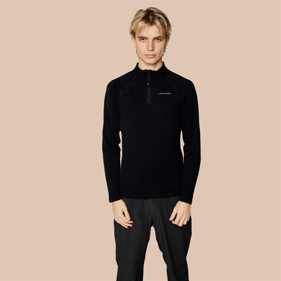C\'Mon Mens Langærmet bluse1/4- lynlås med reflex