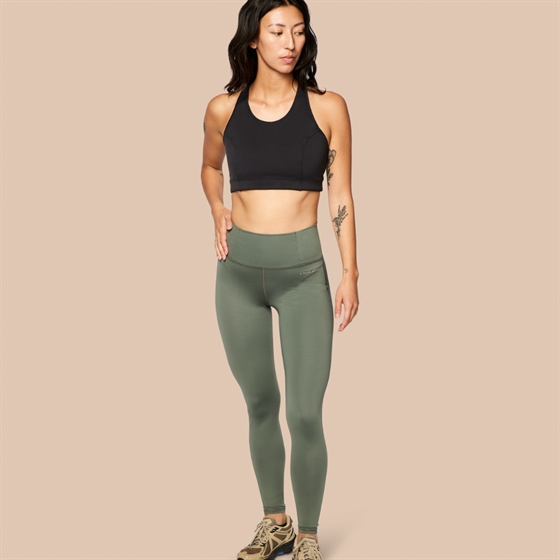 C\'Mon Womens tights Waistband pocket, foil printed logo 
