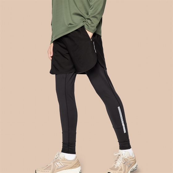 C\'Mon 2-IN-1 Mens tights reflective print