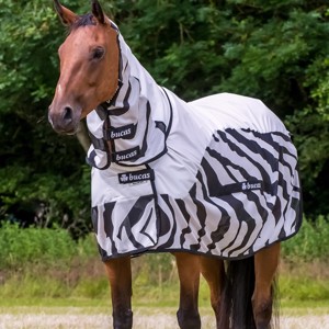 Bucas Buzz-Off Rain Zebra