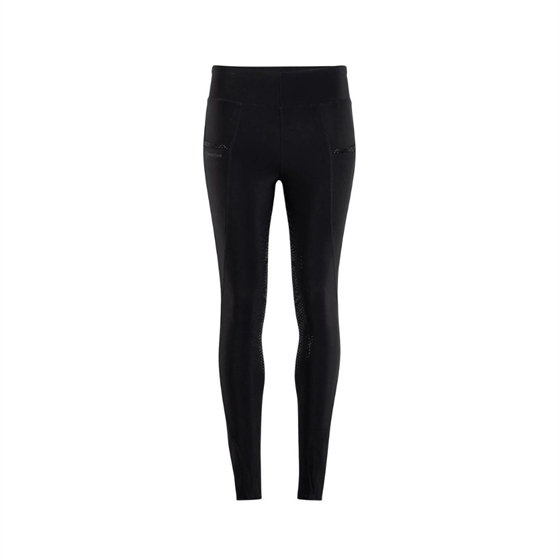 Montar Crystal fuldgrip børneridetights Outlet