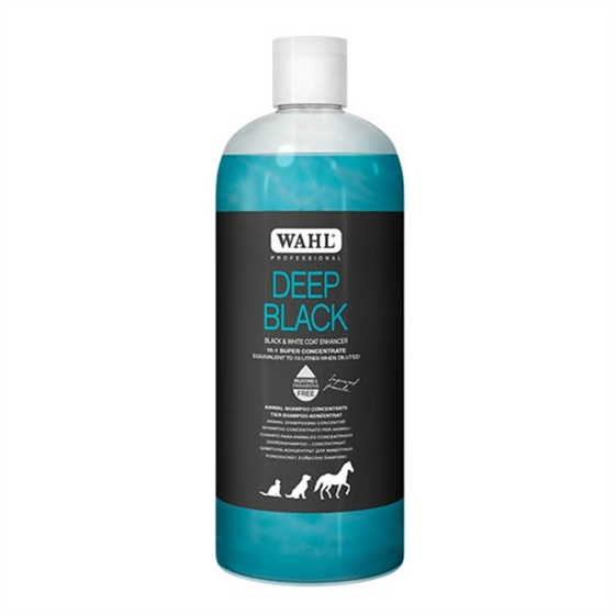 Wahl shampoo deep black 