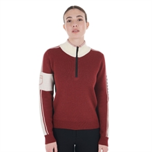 Equestro High Neck strik sweater
