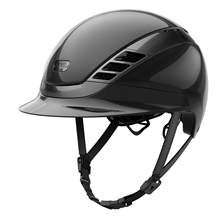 ABUS Pikeur AirLuxe Chrome ridehjelm almindelig skygge