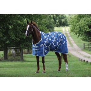 Weatherbeeta vinterdækken 220 gram Comfitec Essential standard neck medium Racoon Print 
