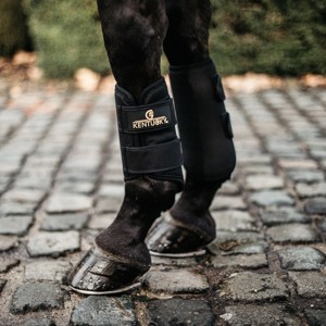 Kentucky Turnout boots 3D spacer black front 